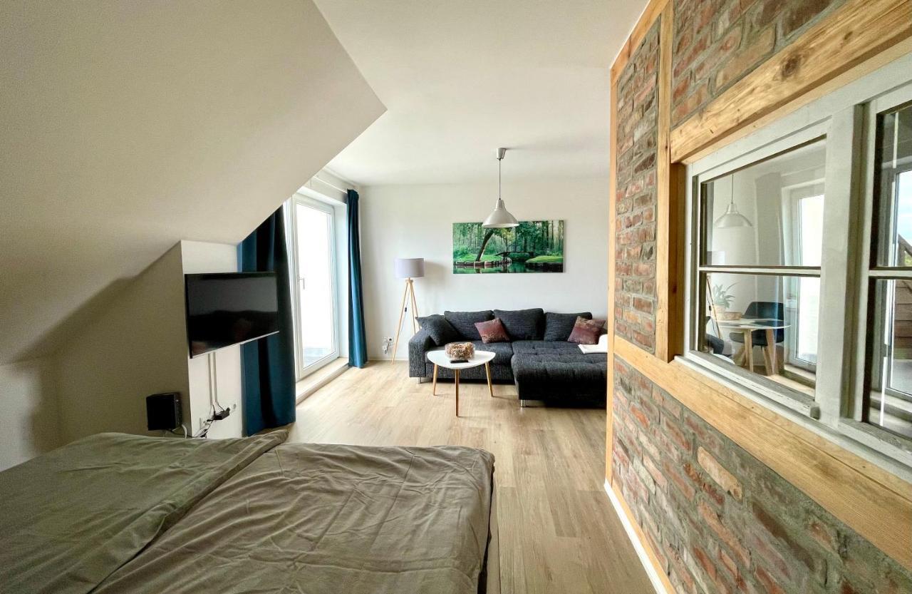 Modernes Appartment Mit Sauna Nahe Burg Im Spreewald Vetschau Eksteriør billede